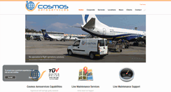 Desktop Screenshot of cosmos-aeroservices.com